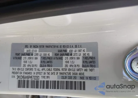 2023 Mazda Cx-30 2.5 S из США, поврежденный, VIN 3MVDMBAM8PM579330